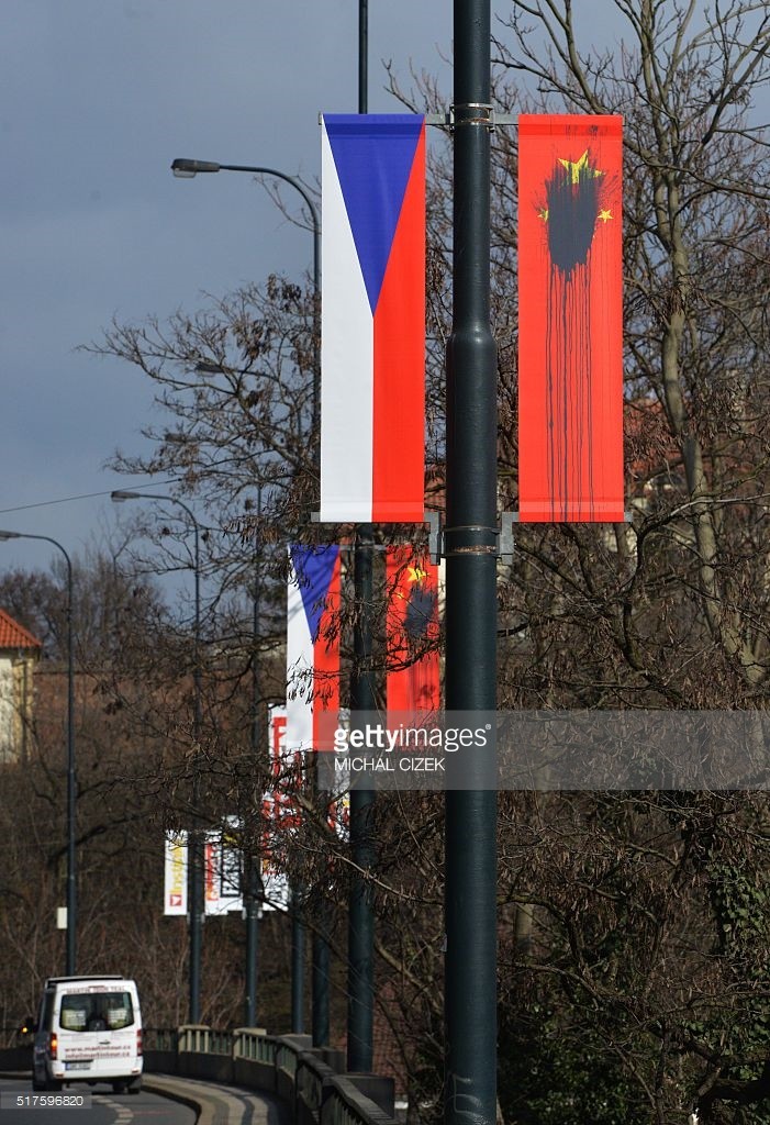 Xi's Historic Czech Visit Stained By Free Tibet Protests