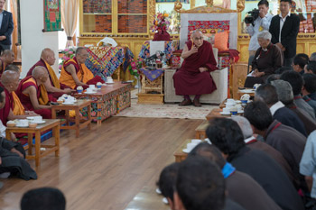 dalai lama in ladakh