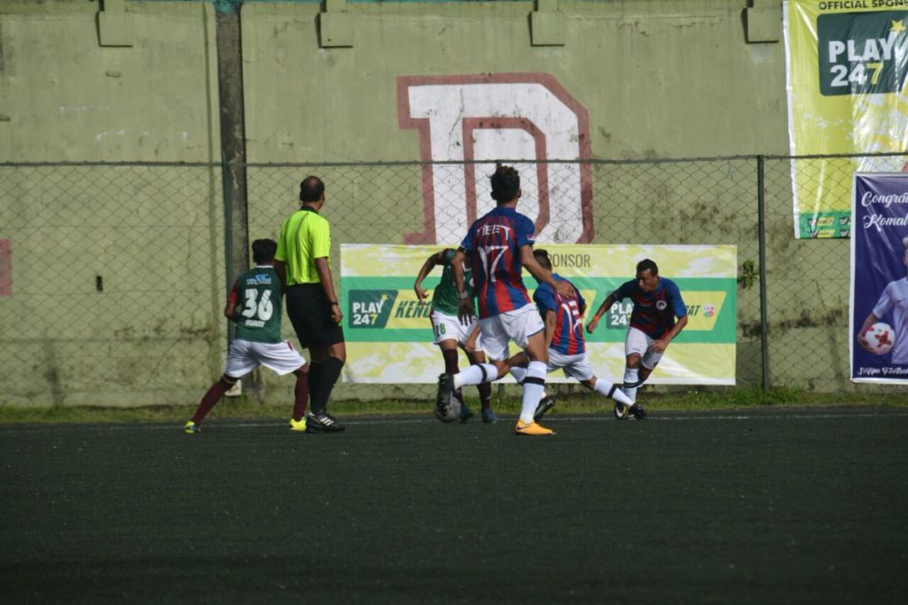 Tibetan Team Playing against CRPF Jhalandhar