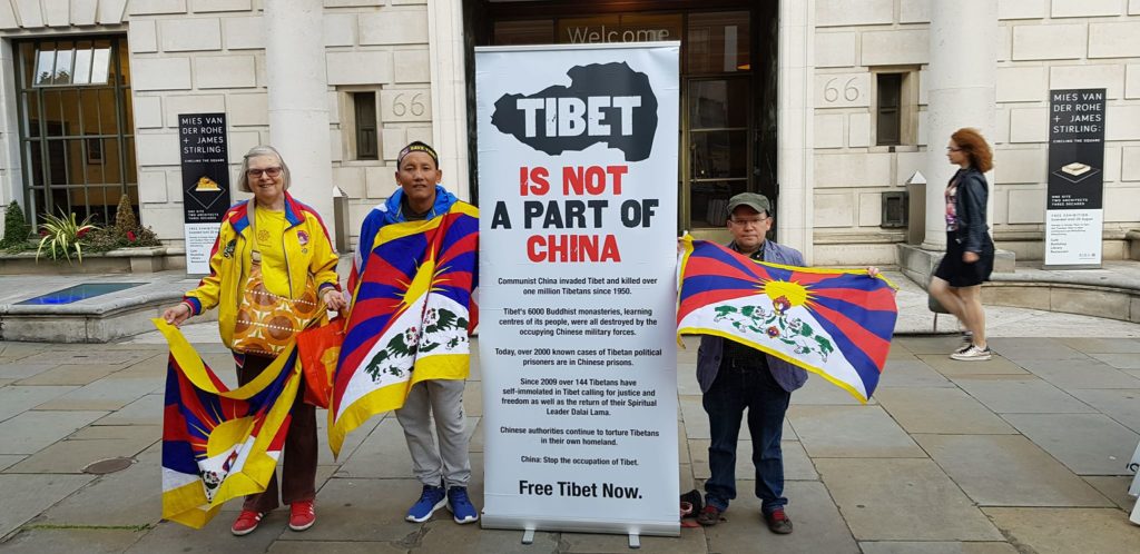Lhakar or Wednesday Vigil in London 2