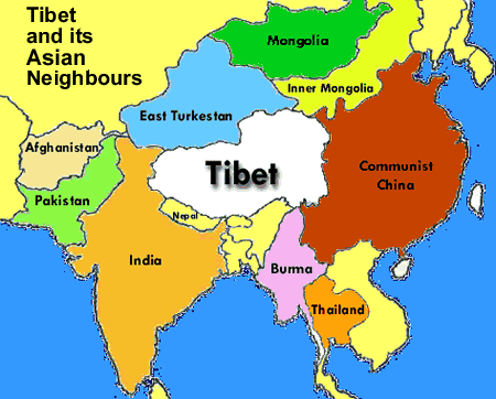 Where is Tibet…
