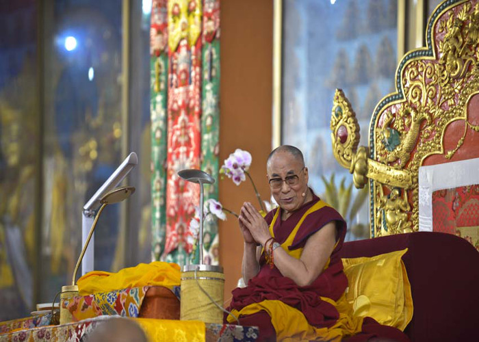 Kalachakra Empowerment in Bodhgaya in January 2017: H. H. The Dalai Lama