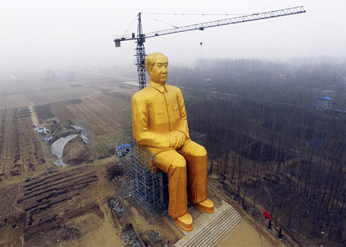 The Mao Zedong of China Still Alive In Statues?