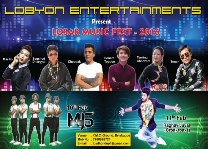 Tibetan Losar Fest To Feature Indian TV Sensations Raghav and MJ 5
