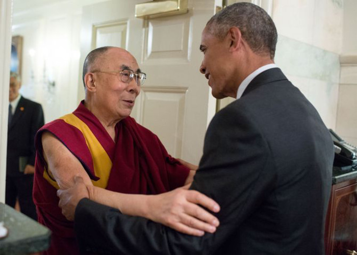 China lodge protest over Obama meeting with Dalai lama