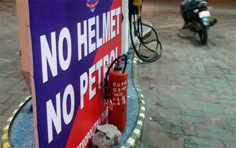 Dharamshala Police: ‘No Helmet, No Fuel’ From 11 Aug.