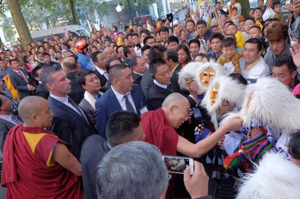 H.H. The Dalai Lama Arrives In Belgium For 18-day European tour