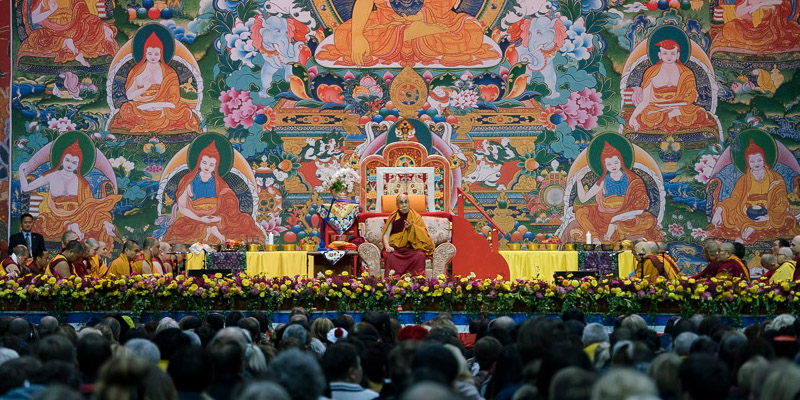 Dalai Lama’s Five European Nation Teaching Tour Starts With Teaching In Riga