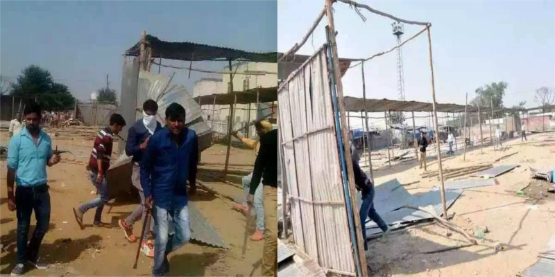 Tibetan Market Attacked By Local Traders In Haryana
