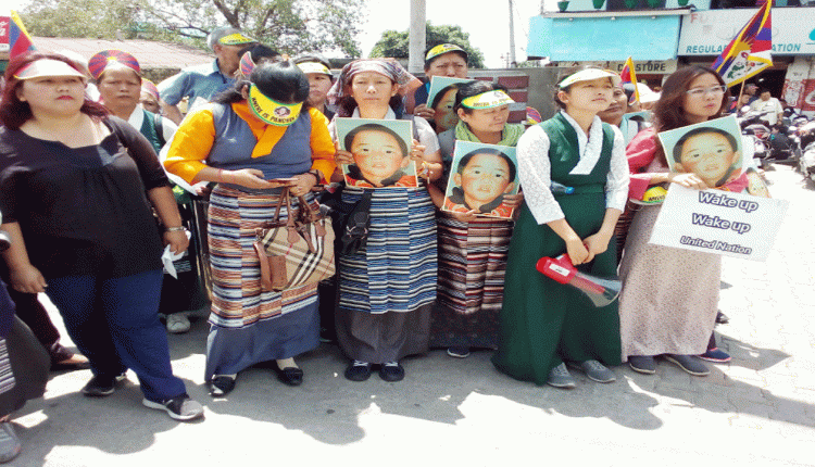 Joint Tibetan Rally Calls To Release Panchen Lama
