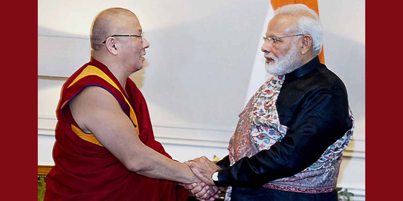 Narendra Modi Gifts Tibetan Kanjur Books To Russian Temple