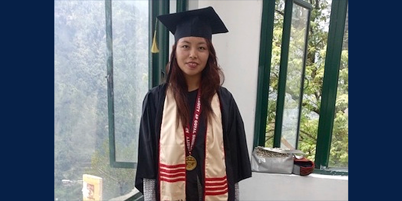 Dawa Tsamchoe Awarded Gold Medal For Academic Excellence In MBA