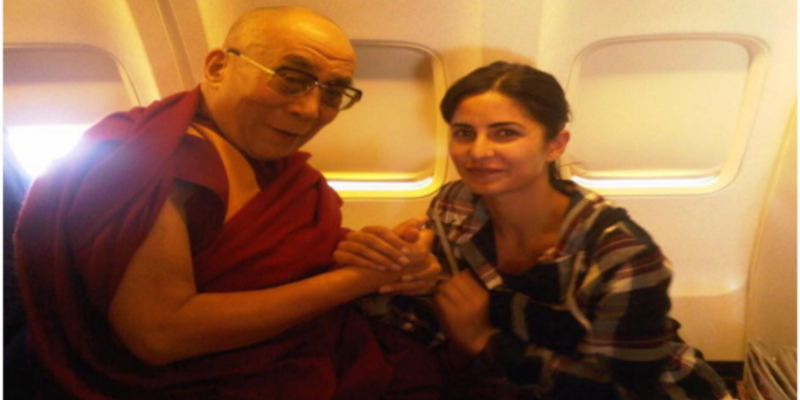 Bollywood Actress Katrina Kaif Wishes Dalai Lama On His Birthday