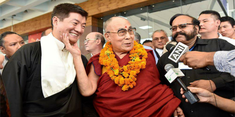 Dalai Lama Returns To Dharamsala From Europe Tour