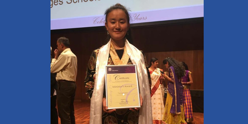 Tibetan Girl Wins Minister's Award In Australia
