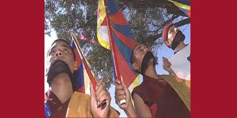 Only Tibetan Protesters Curbed From Chinese Pressure