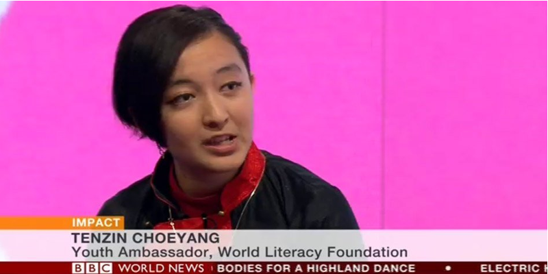 Tenzin Choeyang WLF Youth Ambassador Speaks To BBC