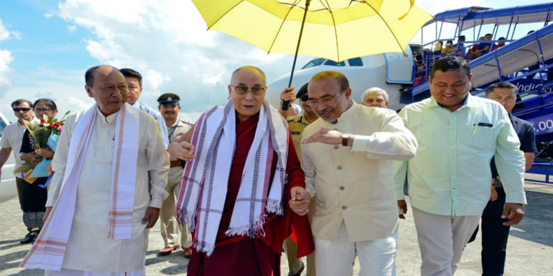 Dalai Lama Makes Maiden Manipur Visit