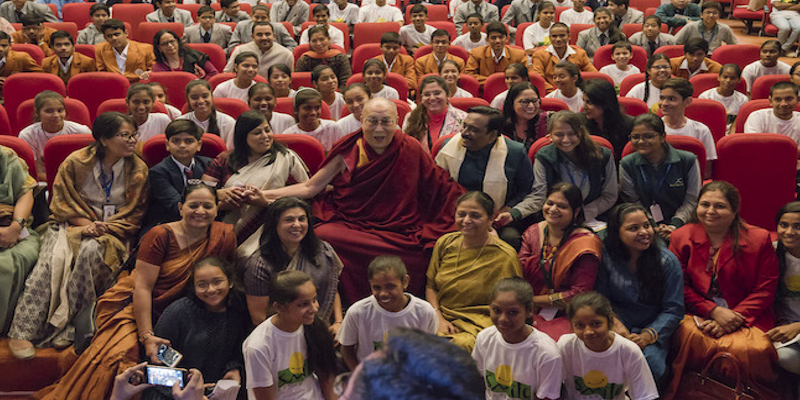 Dalai Lama Donates 1.25 Crore Rupees To Help Underprivileged Children