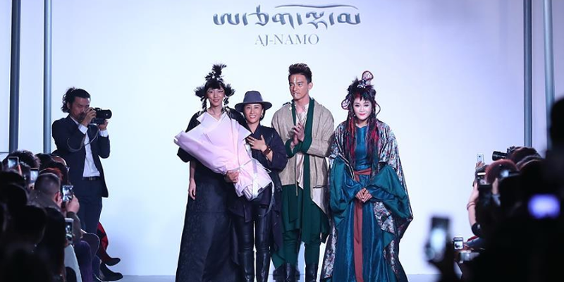 Tibetan Fashion Designer Aj-Namo Stuns All In Beijing