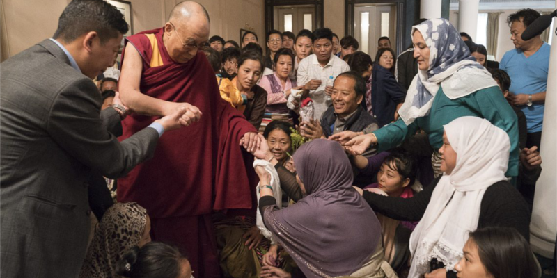 Tibetan Muslims Have Equal Responsibility In Tibet Struggle: Dalai Lama