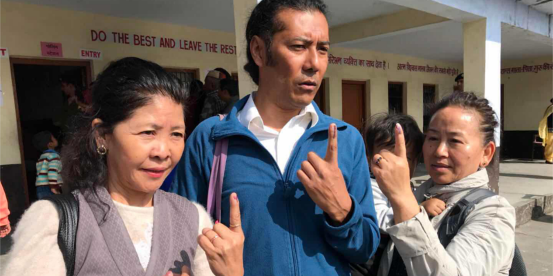 Tibetans Voted In Indian Democracy With Tibet In Mind