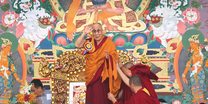 Dalai Lama Inaugurates Sera Mey Courtyard And Gives Public Teaching