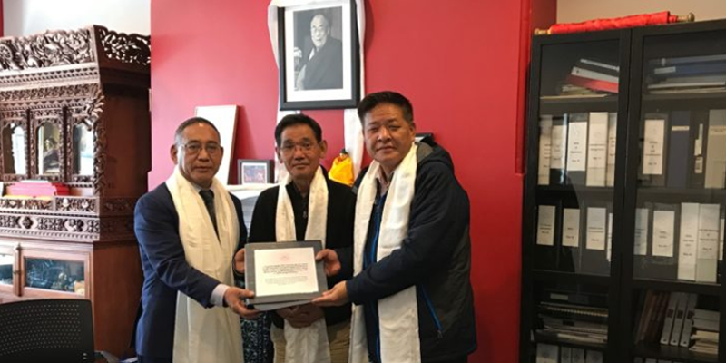 Penpa Tsering Hands Over The Office of Tibet To New Representative