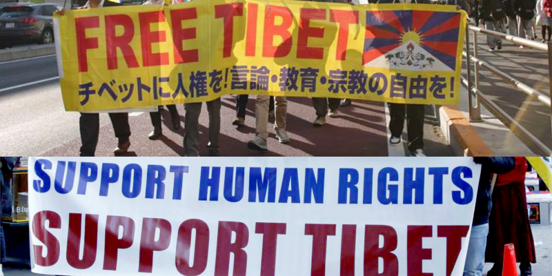 Tibet Rallies Across The World On Human Rights Day