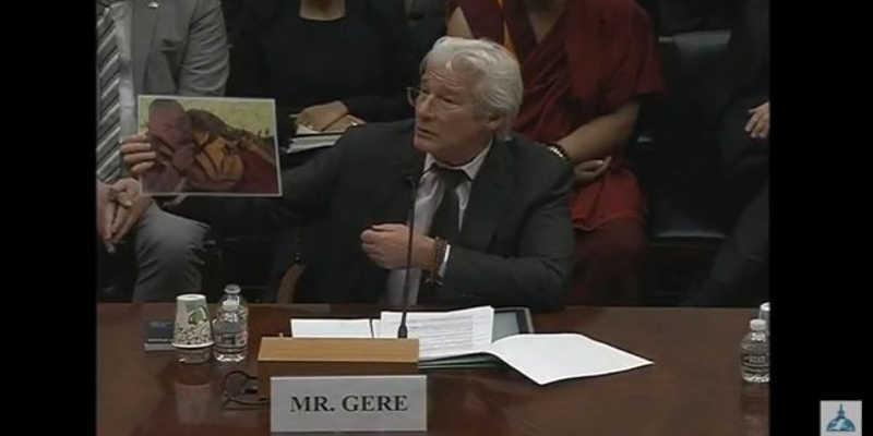 Oppression In Tibet Cannot Be Tolerated: Richard Gere