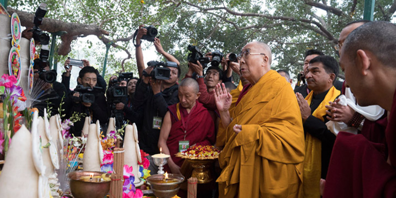13 Policemen On Duty Guarding Dalai Lama Suspended For Negligence In Bodh Gaya