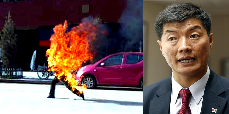 China’s Repressive Policies Cause of Tibetan Self Immolations: President Sangay