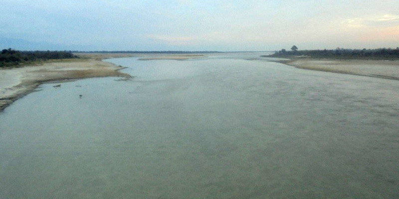 Darkening of River in Arunachal Pradesh Due to Earthquake in Tibet