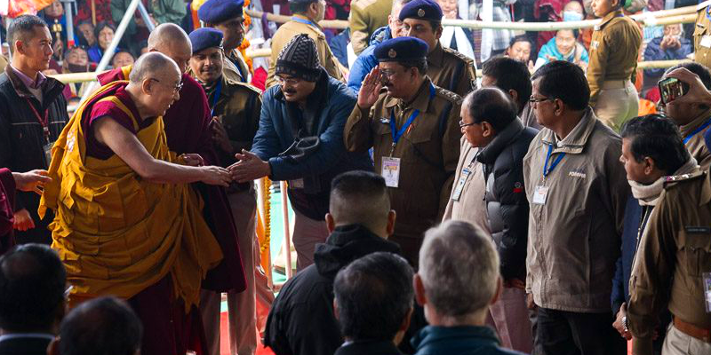 His Holiness the Dalai Lama Returns To Bodh Gaya