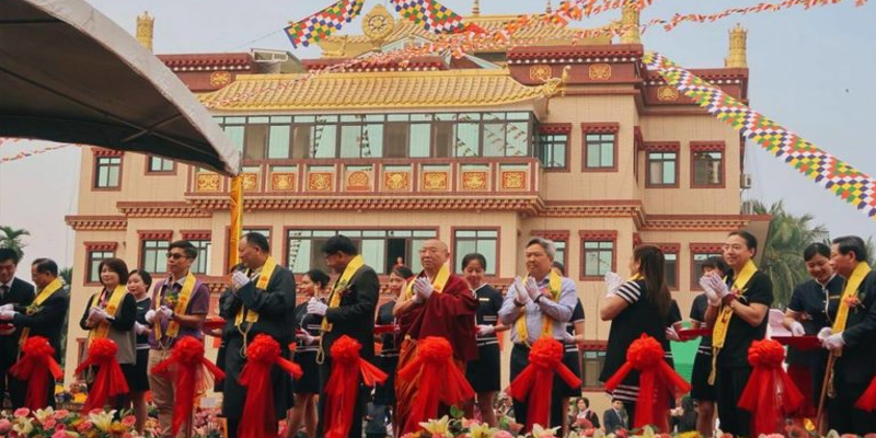 One of The Largest Tibetan Monastery Opened In Taiwan