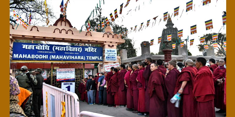 Strike in Ladakh Post Finding Bombs in Bodh Gaya