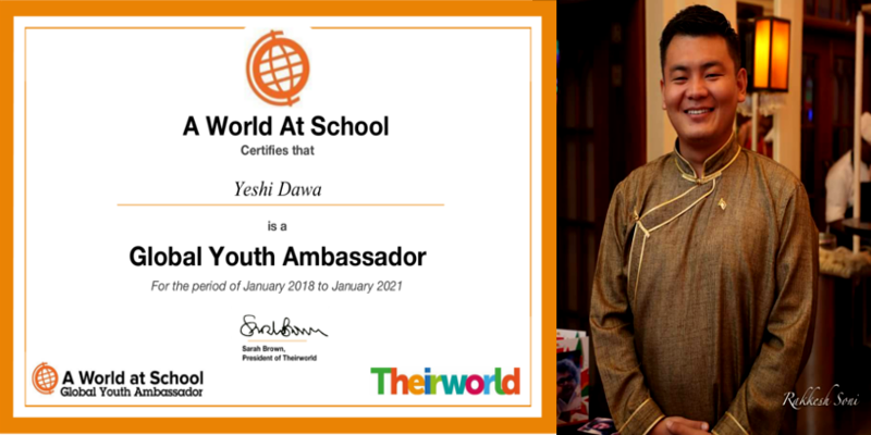 Tibetan Youth Selected to Global Youth Ambassadors for Tibet