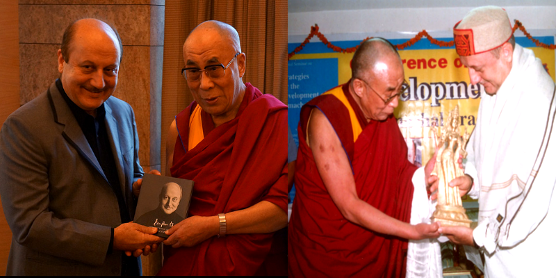 Anupam Kher Cherishes Meeting H. H. the Dalai Lama
