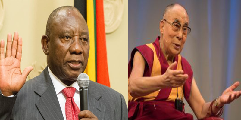 Dalai Lama Congratulates New South African President