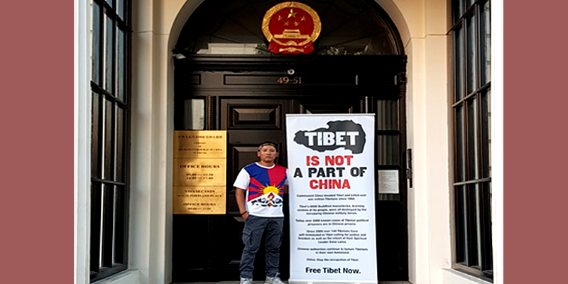 Inspiring Tibetan Activist from London for this LHAKAR