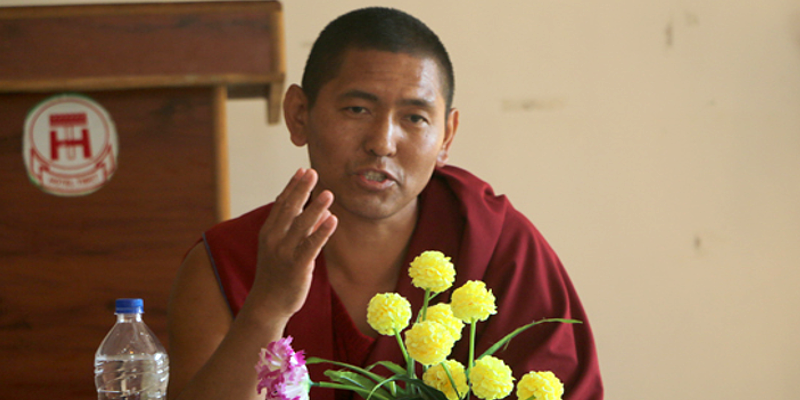 Monk Proposes Self Immolation Over Politics in Tibetan Exile