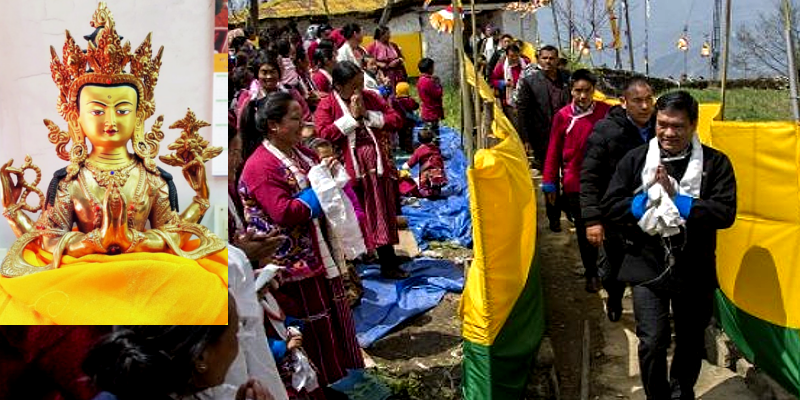 Dalai Lama’s Sacred Gift Installed in Tawang Village