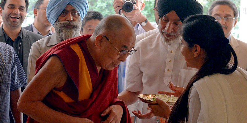 Dalai Lama’s Two Reasons on Feeling at Home in India