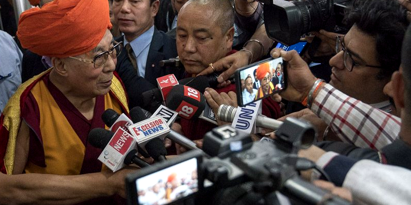 Will Follow as the Indian Government Says: Dalai Lama
