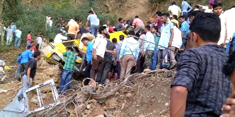 School Bus Accident Claims 30 Lives Near Dharamsala