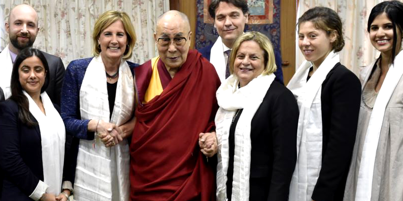 US Congressional Delegation Meets Dalai Lama in India