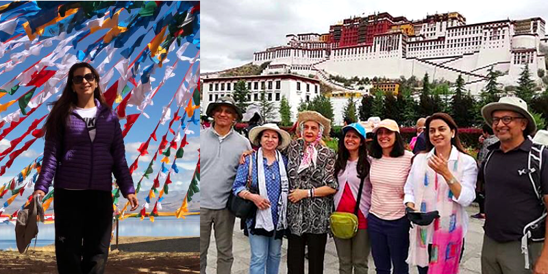 Bollywood Actor Juhi Chawla Shares Pics from Tibet Trip