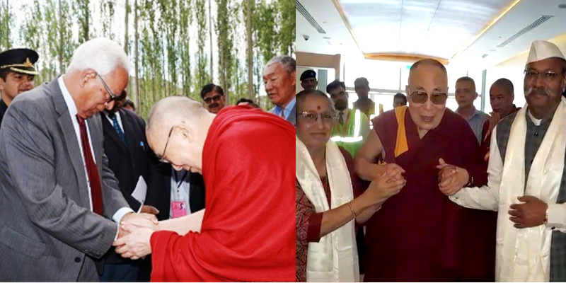Jammu & Kashmir Governor Meets the Dalai Lama
