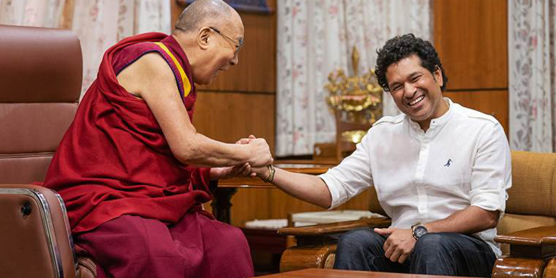 Sachin Tendulkar Wishes Dalai Lama on His Birthday