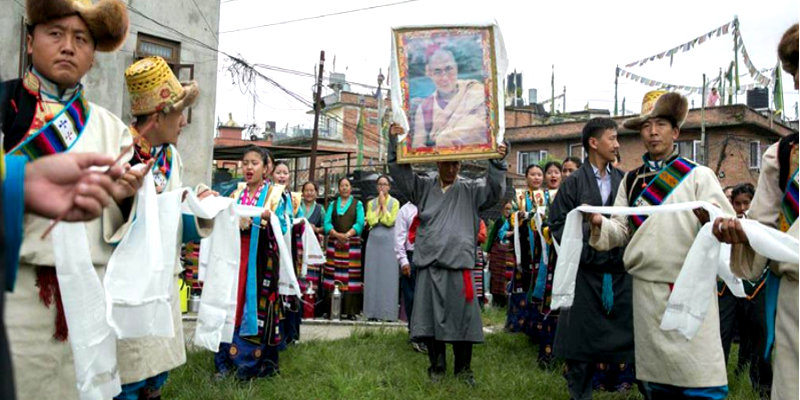 Tibetans Marked a Grand Celebration of Dalai Lama's Birthday in Nepal